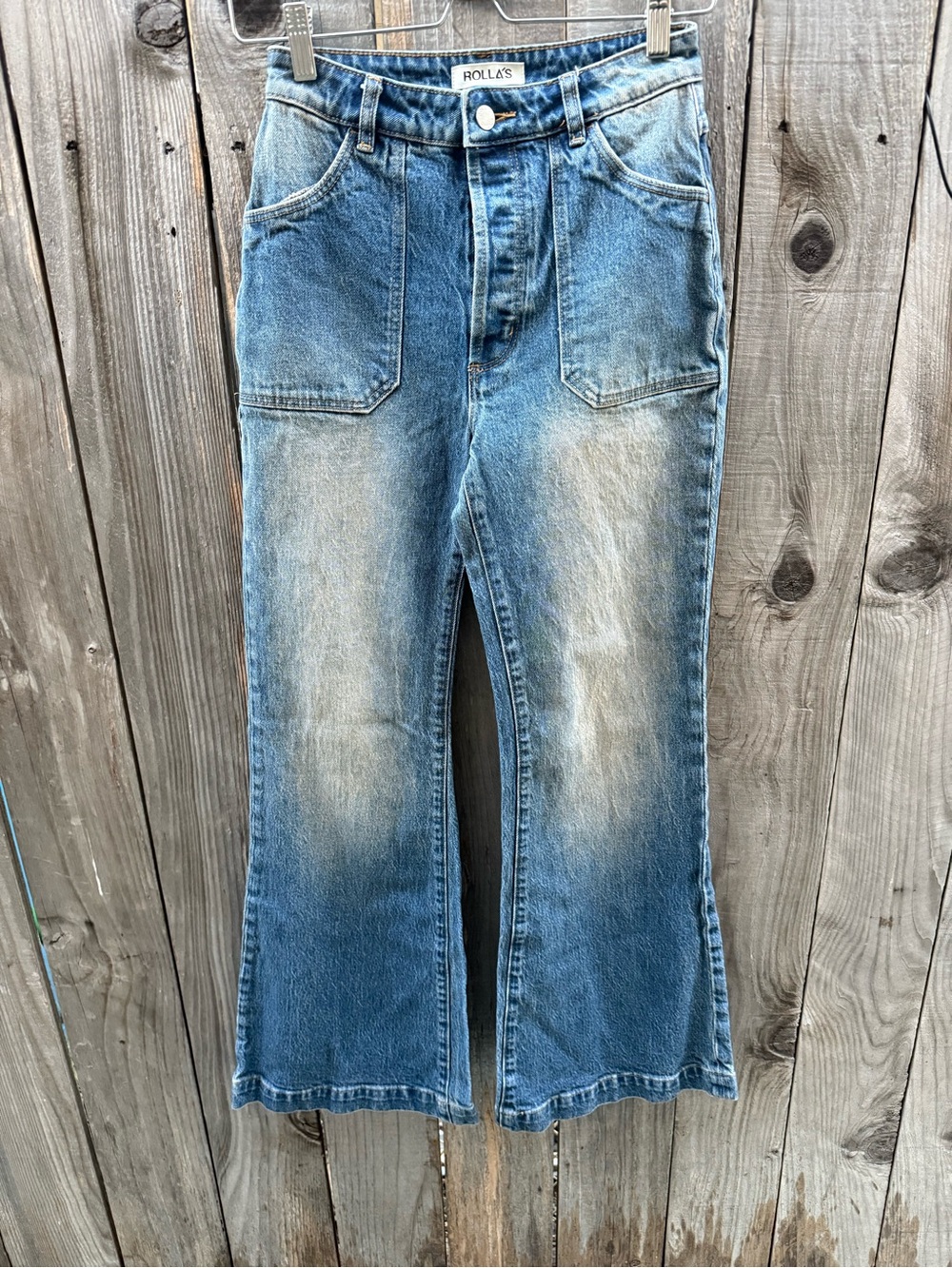 Rollas Eastcoast Mavis Flare Leg jeans - Picture 3 of 5